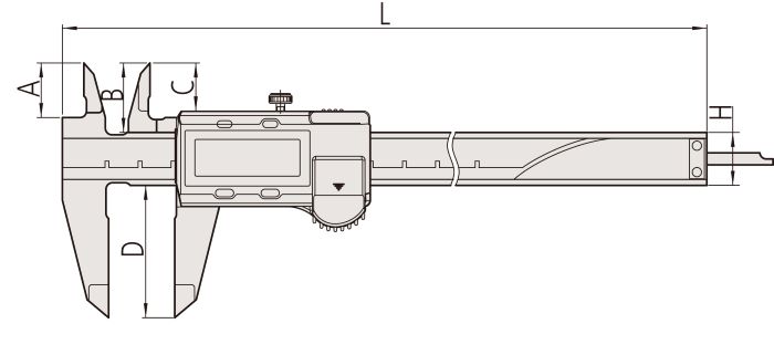 ミツトヨ CD-20APX (500-182-30) デジタルノギス