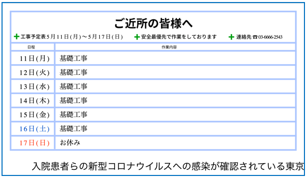 工程表2